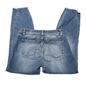 Kancan Jeans Womens‎ 28 Rough Hem Capri Denim